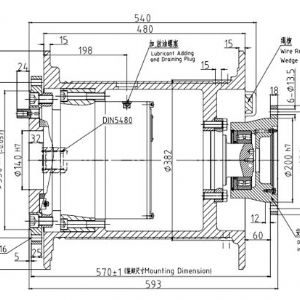 卷?yè)P(yáng)減速機(jī)JQL185